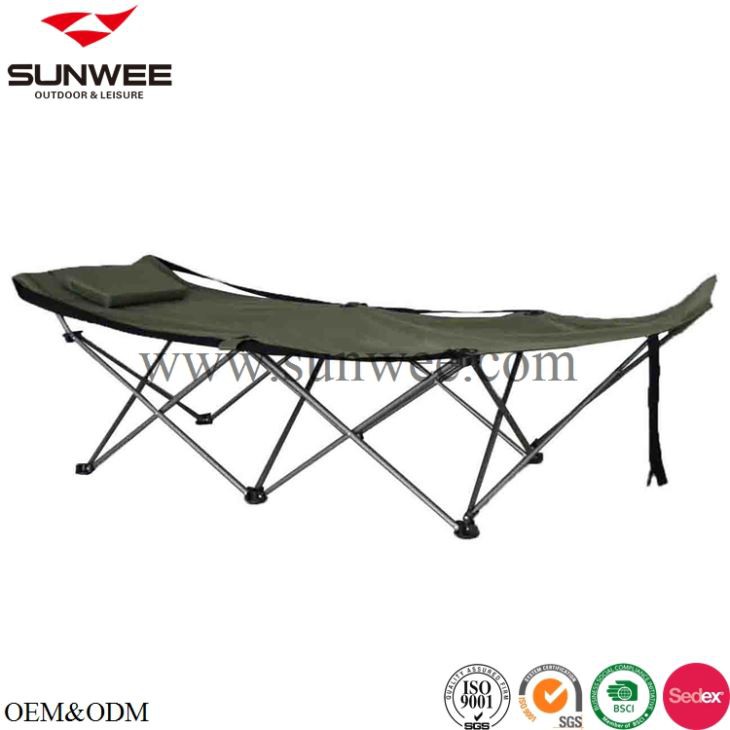 Camping Cot With Pillow